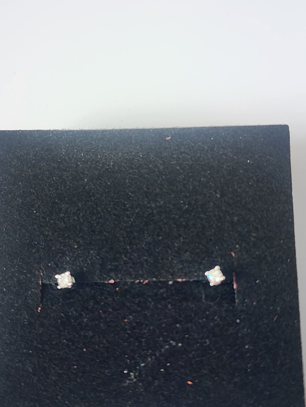 Classic White Crystal Stud Earrings - Women's Jewelry #24